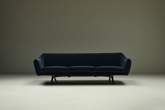 Image 1 of Divano ML-90 di Illum Wikkelsø per Mikael Laursen, Danimarca anni '50. 