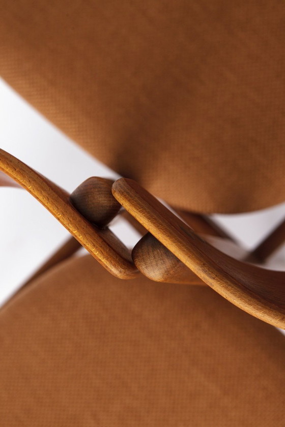 Image 1 of Set of 6 Danish Mid Century Dining Chairs – Farstrup Model 206, Teak Wood Chairs 1960s, Vintage Scandinavian Dining Chairs