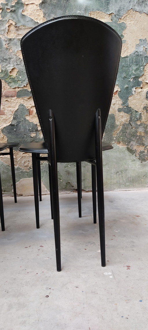 Esszimmerstühle im postmodernen italienischen Design