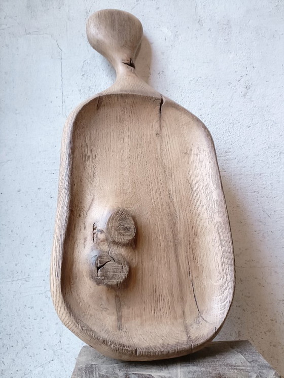 Image 1 of massive Eichenholzplatte