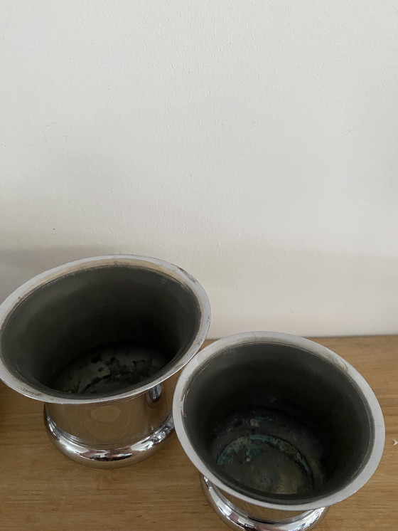 Image 1 of Vintage suikerpot met twee schaaltjes