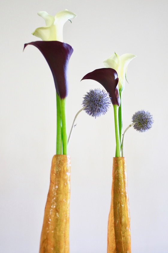 Image 1 of 2 Vintages Seventies soliflores