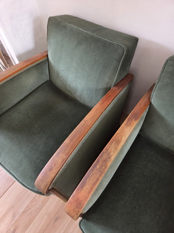 Image 1 of Paire de Fauteuils Art Déco