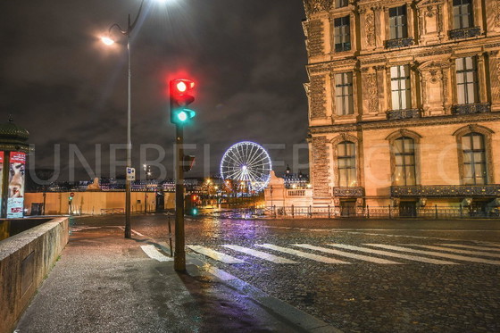 Image 1 of Photo imprimée sur plexiglas / Fête jardin des plantes Paris / Le louvre