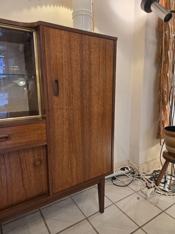Image 1 of Vintage Highboard/sideboard, Teak, Netherlands 1960s