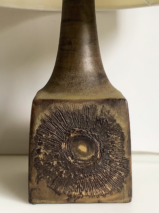 Image 1 of Bjørn Dänische Keramik Lampe 1960s