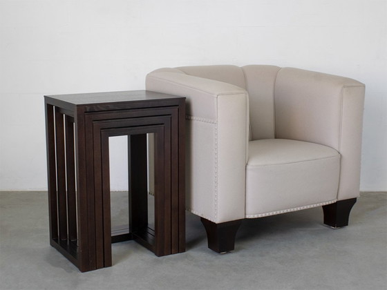 Image 1 of Mesas auxiliares Wittman (4x) diseño Josef Hofman