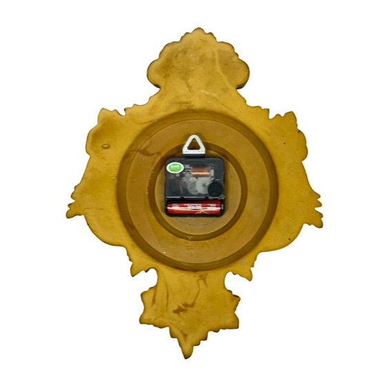 UPG Halle hanging wall clock – eclectic style, 1970s, in working order – Metal, Plastic (photo 8 of 9)