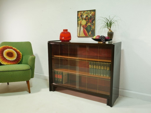 Buffet, bibliothèque et vitrine vintage, années 1950, Allemagne