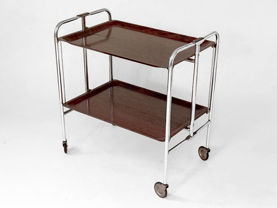 Image 1 of serving trolley tea cart trolley