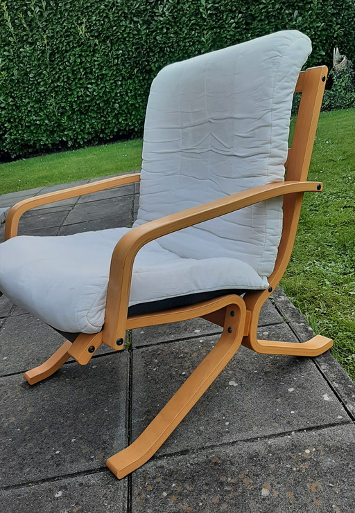 Zweedse Fauteuil Jaren 60