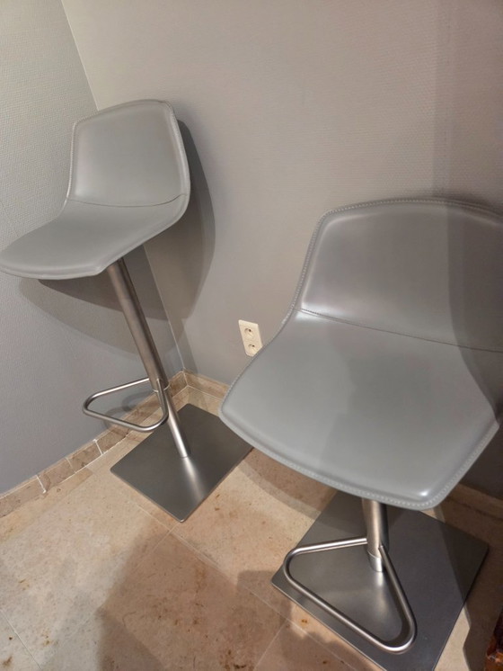 Image 1 of Tabourets de bar Lapalma avec sièges pivotants