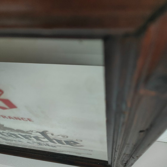 Image 1 of Vintage Beaujolais pubspiegel wanddecoratie spiegel