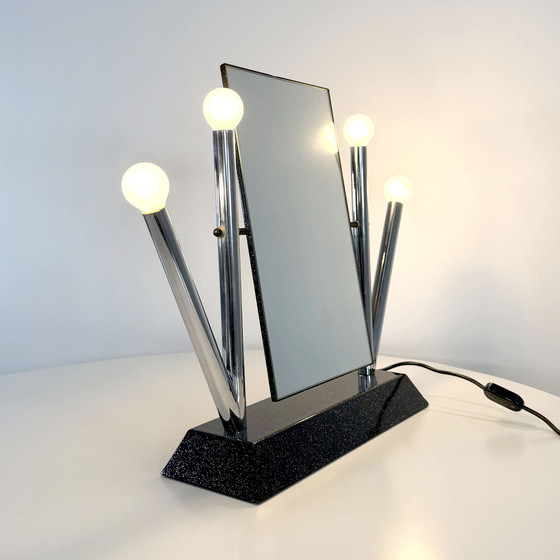 Image 1 of Miroir de table Yucca par Anna Anselmi pour Bieffeplast, 1980