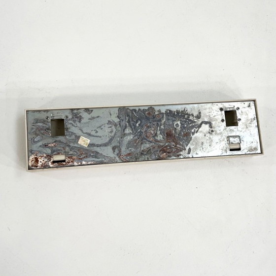 Image 1 of Weißer Minivip-Garderobenständer von Benanti & Brunori für Velca Legnano, 1970er Jahre