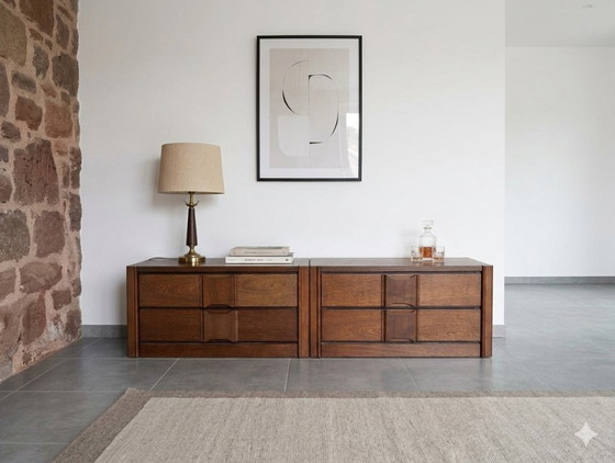 Paar vintage Scandinavische design modules, nachtkastje, ladekast, dressoir, tafel – Ladekasten, Anders (photo 17 of 19)