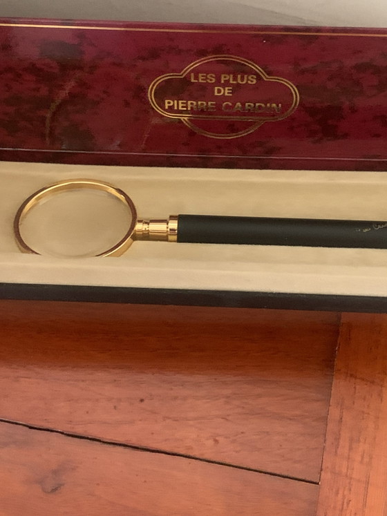 Lente d'ingrandimento di Pierre Cardin per BPR - anni '80 – Regali, Brass, Glass (photo 8 of 16)