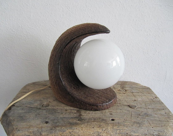 Lampada da tavolo in ceramica Doria Leuchten, anni '70 – Lampade da tavolo, Glass (photo 5 of 9)