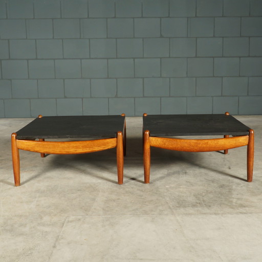 Vintage Oak Coffee Table - Carl Straub - 1960s