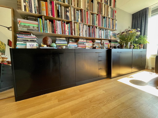 6 Vintage L160 Pastoe Cabinets