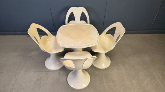 Set da pranzo in stile era spaziale, anni '60 – Other (photo 20 of 21)