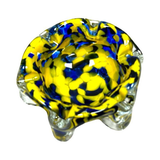 Image 1 of Ashtray bowl Chribska J. Hospodka Murano art glass, Czechoslovakia 1960s