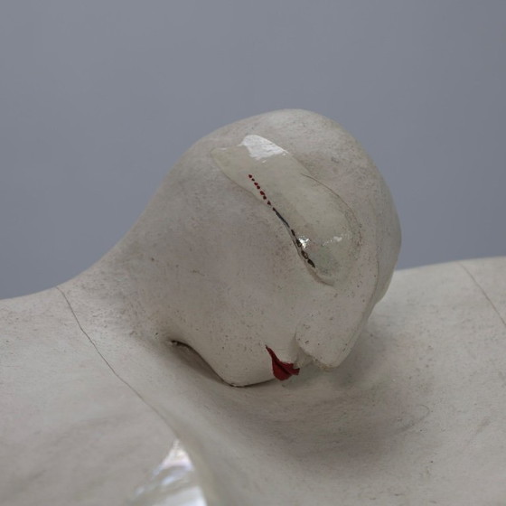 Image 1 of Ausdrucksstarke weibliche Keramikskulptur von Evelyn van Baarda, Niederlande, 1981