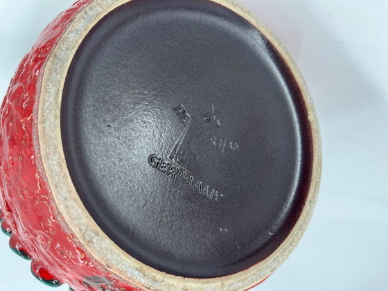 Image 1 of Vase vintage à lave grasse en céramique par Dümler & Breiden, 1960