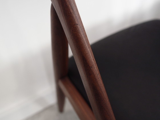 Image 1 of Set Of Four Teak Chairs, Danish Design, 1970S, Designer: Kai Kristiansen