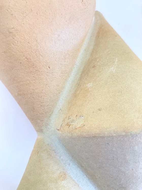 Image 1 of Geometric studio ceramics signed by Jochen Schimpfle