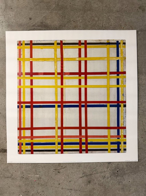 Piet Mondrian (1872–1944), New York City I (Unvollendet), 1941, Kunstsammlung Nordrhein-Westfalen Düsseldorf...