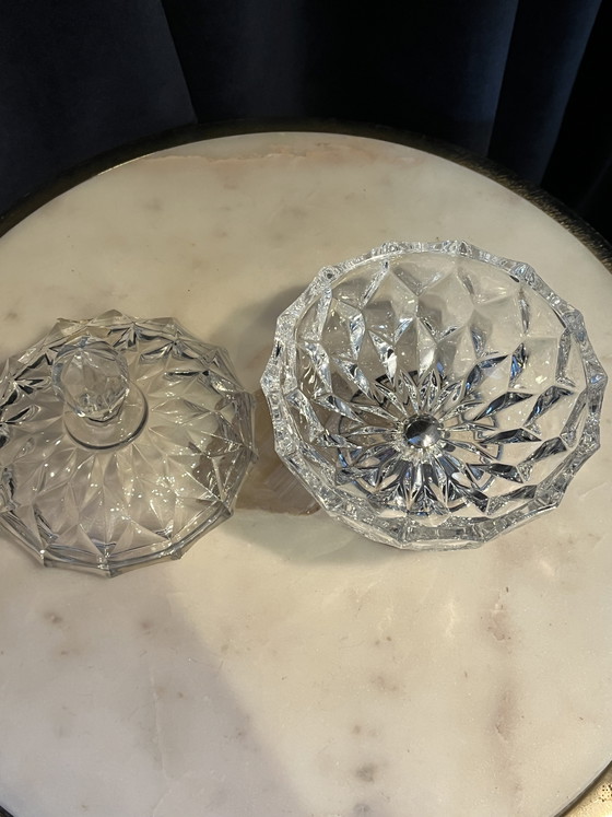 Image 1 of Boîte à chocolats vintage avec couvercle, Kristal Nachtmann