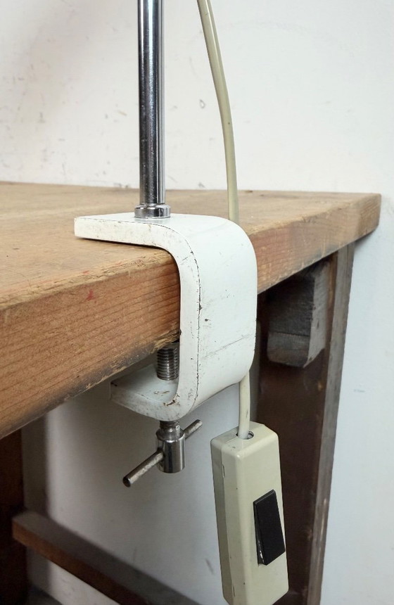 Image 1 of Lampada da tavolo vintage beige di Josef Hůrka per Lidokov, anni '70