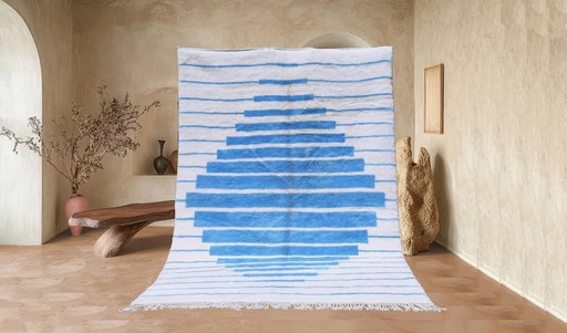 Handgeweven Berberkleed, traditioneel vakmanschap, afmeting 2/3 meter – Aime Té, vloerkleden en tapijten, Wool