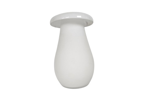 Ikea collectables - design Maria Vinka - model Stockholm - XL vase - 1999, Glass, White (photo 3 of 7)