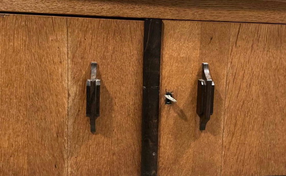 Image 1 of Low sideboard, 2 doors with lock