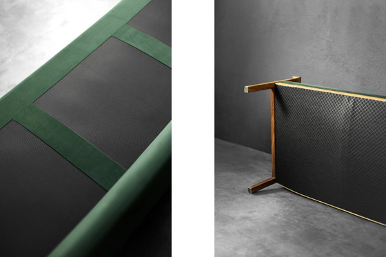 Image 1 of Canapé et Chaise Vintage en Palissandre et Velours Vert Bouteille par Knut Sæter pour Vatne Møbler, Norvège, 1960s, Set de 2