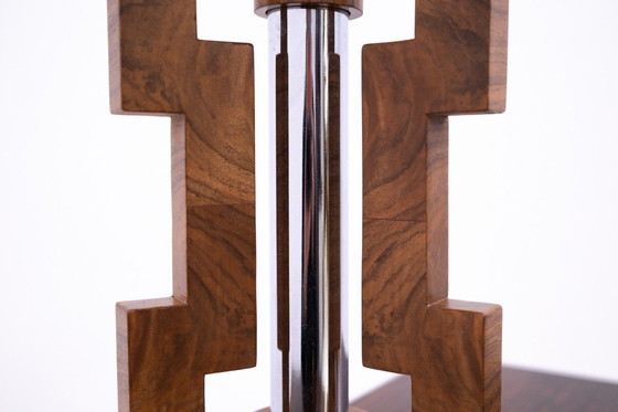 Image 1 of Art Deco table lamp, mid 20th century from Poland.
