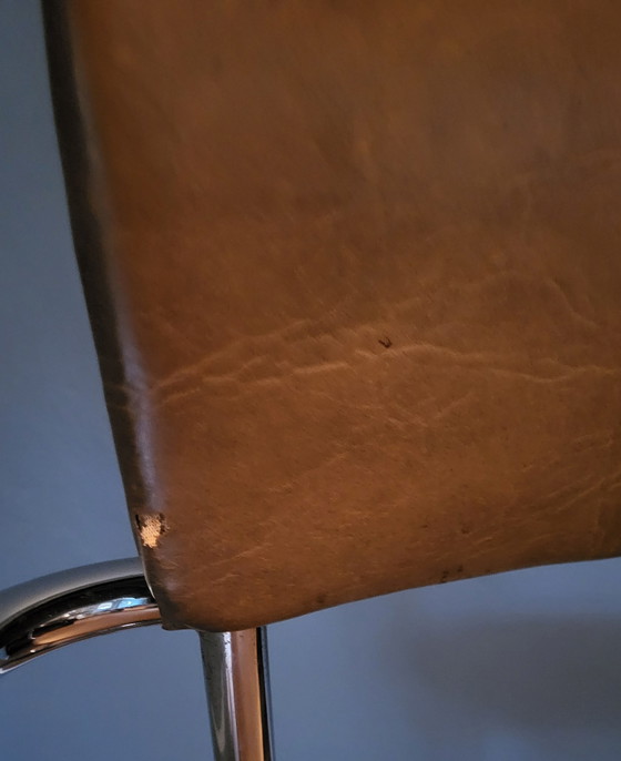 Image 1 of Gispen 207 tubular frame chair Willem Hendrik Gispen 1940's