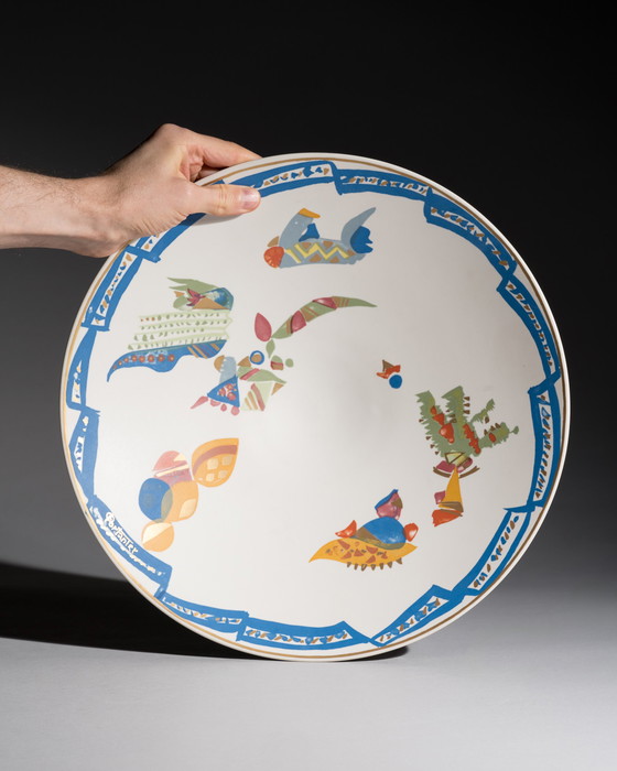 Image 1 of Plato para servir de porcelana artística XL "Alta Mira" de Gilbert Portanier Rosenthal