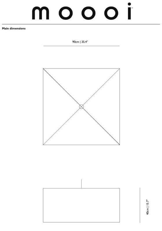 Image 1 of Piet Boon – Moooi – Square Boon – 90 X 90 – NEW!