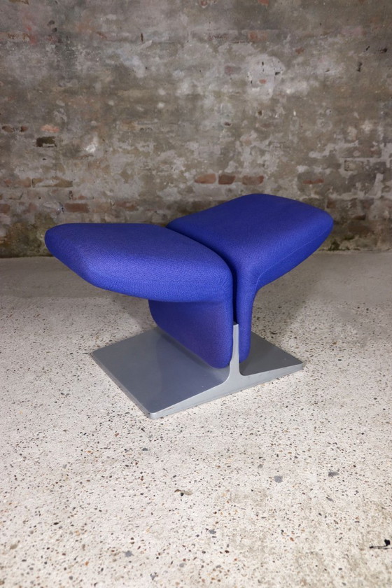 Image 1 of Artifort - F582 - Ribbon Chair + Ottoman - Pierre Paulin - 1990s