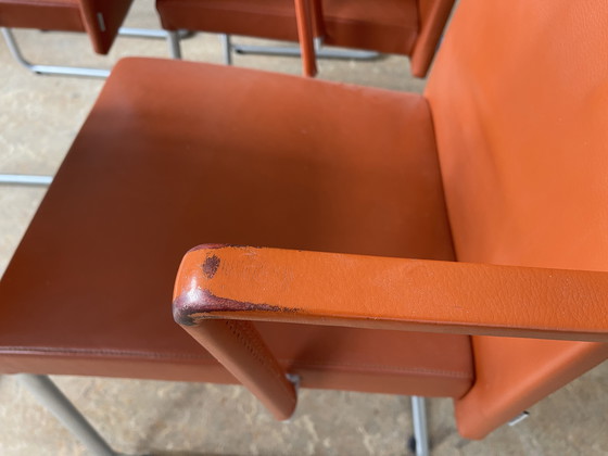 Image 1 of Walter Knoll dining room chairs 6 pieces