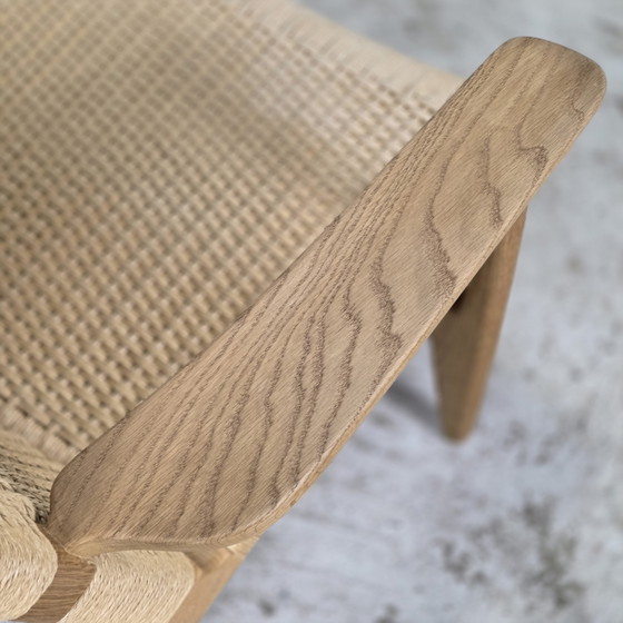 Image 1 of Hans Wegner, Carl Hansen CH25 lounge chair Original Danish