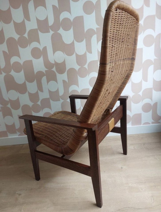 Image 1 of Tabouret de salon vintage Dirk van Sliedregt modèle 733