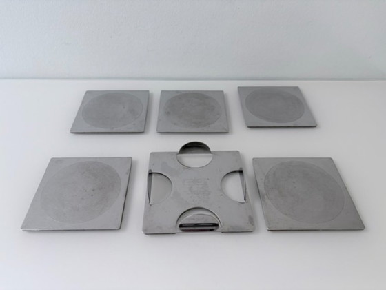 Ikea Groggy Sottobicchieri (5 Pezzi) Nel Supporto – Accessori da tavola, rvs (photo 9 of 15)