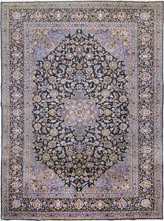 Image 1 of Original hand-knotted Persian carpet Kashan Fine 396 X 300 Cm Top condition