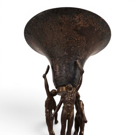 Image 1 of Art Deco Sculpture Centerpiece, 1930