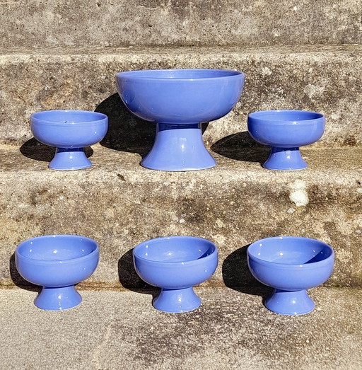 Keramikschalen, Dessertservice, 1980