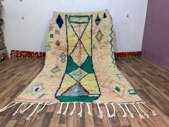 Image 1 of Tapis marocain traditionnel en laine 300cmx150cm